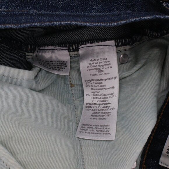 J Crew Jeans Mens 28 Blue 250 Skinny Kurabo Denim Japanese fabric Stretch pocket - Picture 14 of 15